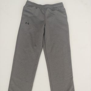 Gray Youth Under Armour Sweat Pants